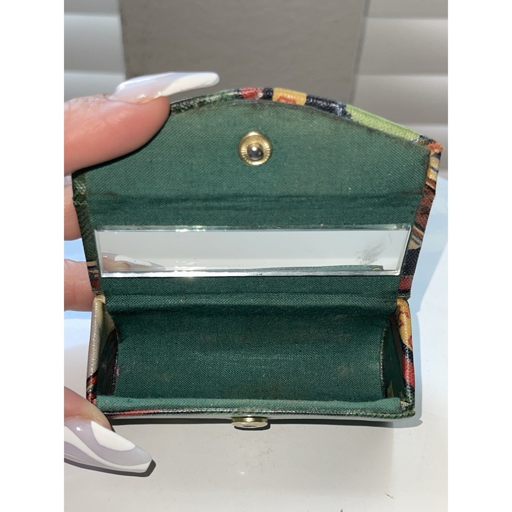 Vintage Golf Design Lipstick Case With Mirror Golf Club Rare - Picture 9 of 9